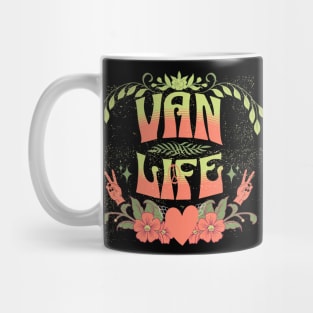 Van Life Peace Love Mug